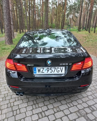 BMW Seria 5 cena 69000 przebieg: 261000, rok produkcji 2014 z Błonie małe 106